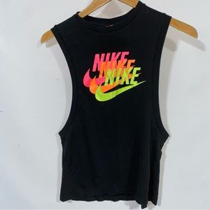 Nike logo tank top